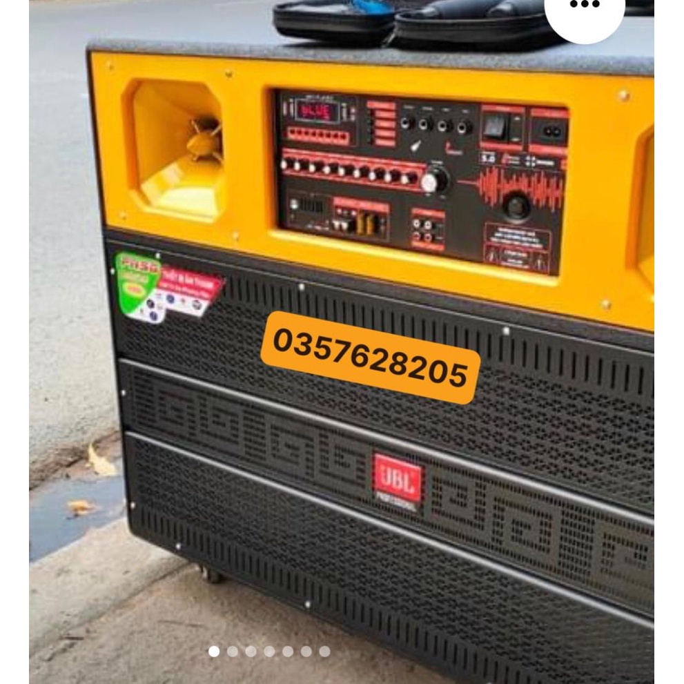 Loa kéo khủng bass 4 tấc đôi công suất cực mạnh, Loa kéo bình 4 tấc đôi có reverb