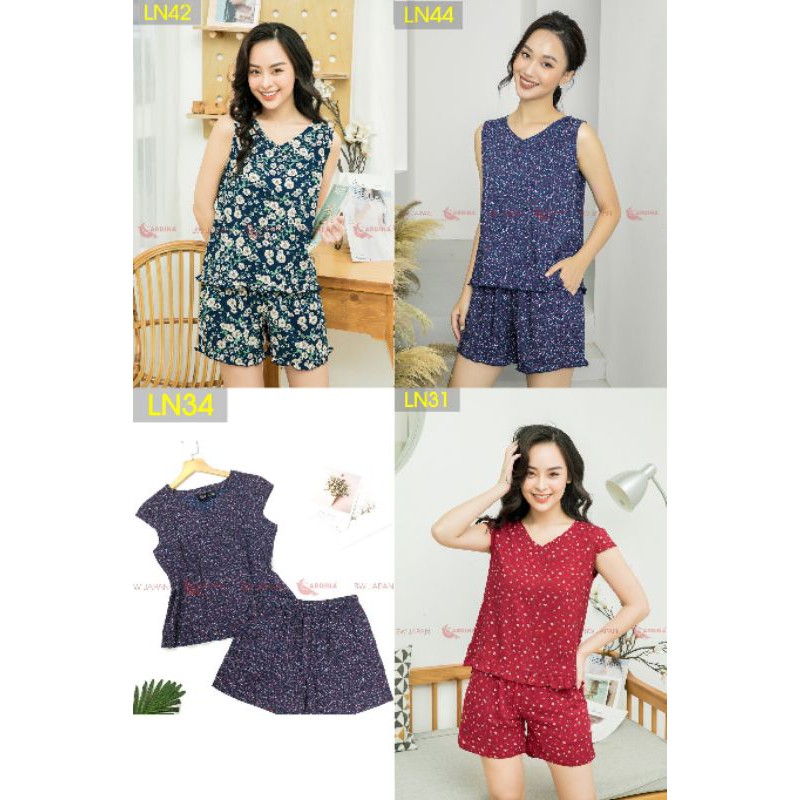 Bộ lanh Nhung đùi Cardina cao cấp- Hàng VNXK Nhật Bản - BST 2022