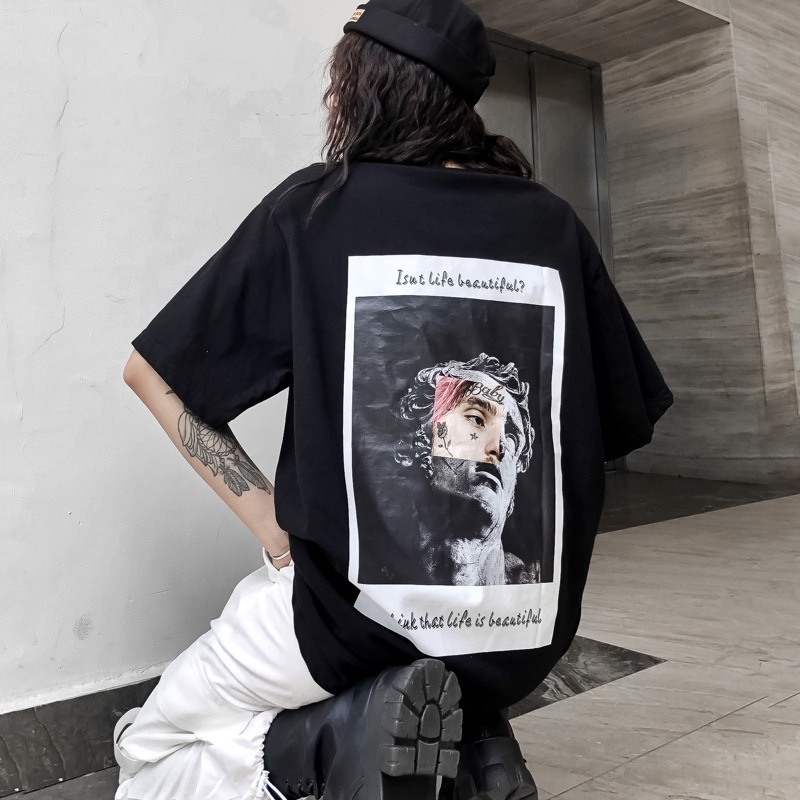 Áo phông hình lưng oversize