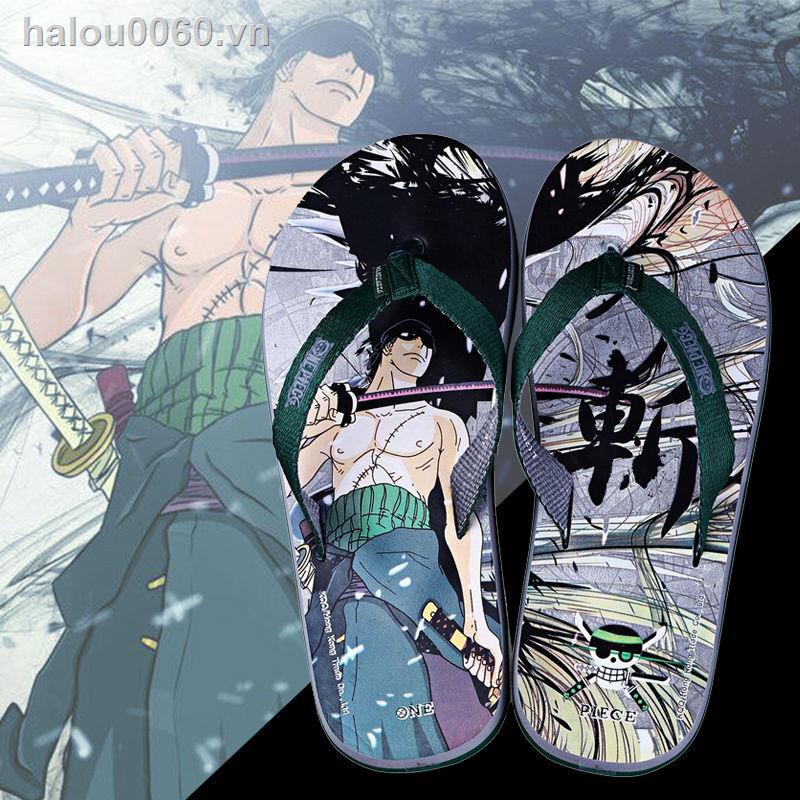 Dép xỏ ngón in hình hoạt hình One Piece