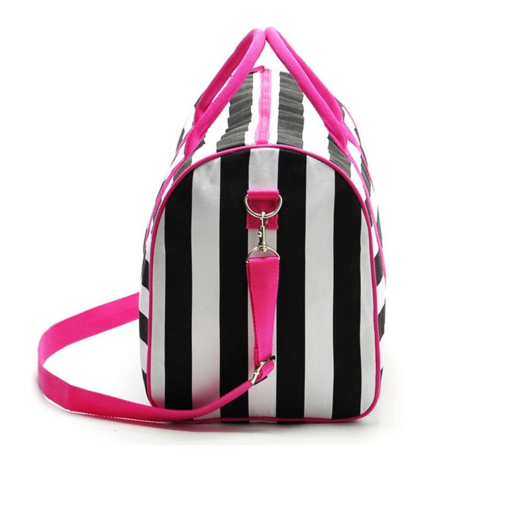 Túi Xách Victoria 'S SECRET Họa Tiết Sọc Thời Trang