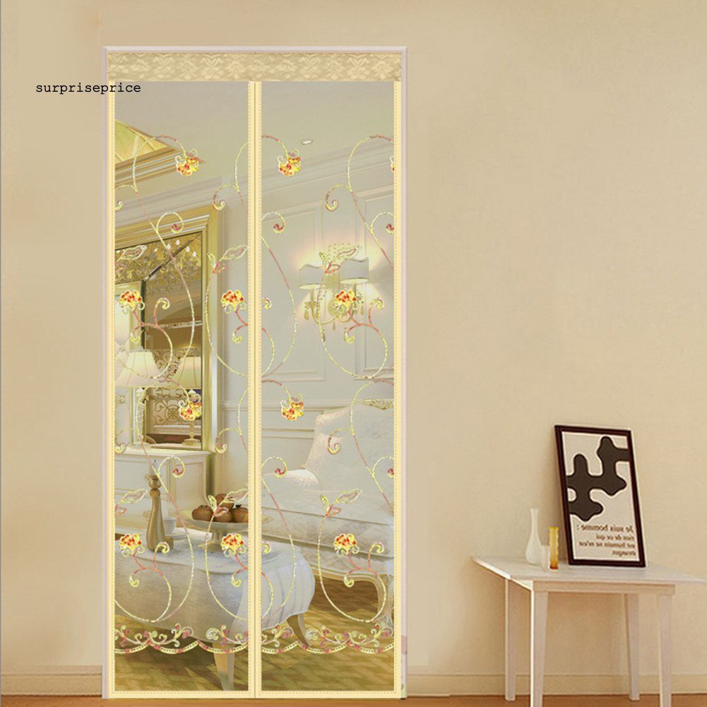 Rèm cửa sổ chống muỗi dạng lưới nam châm có đai dán nhanh tiện lợi