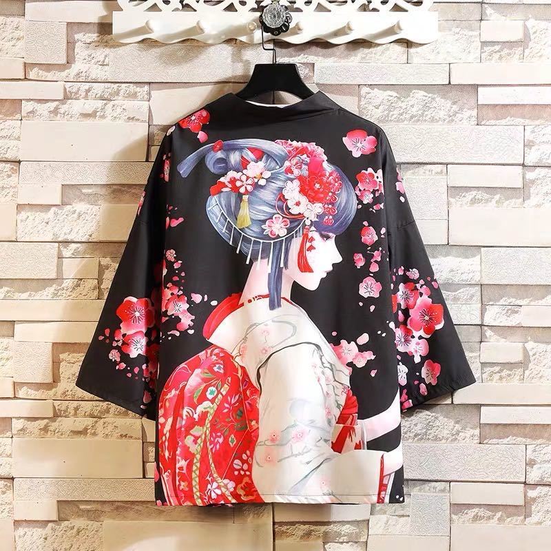 Áo Khoác Cardigan Mỏng Dáng Rộng Phong Cách Trung Hoa Dành Cho Cặp Đôi