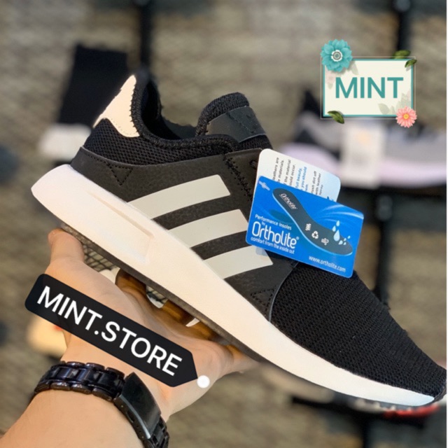 ( Video cận cảnh ) Giày thể thao Sneaker NMD XPLR Đen sọc trắng Phản quang