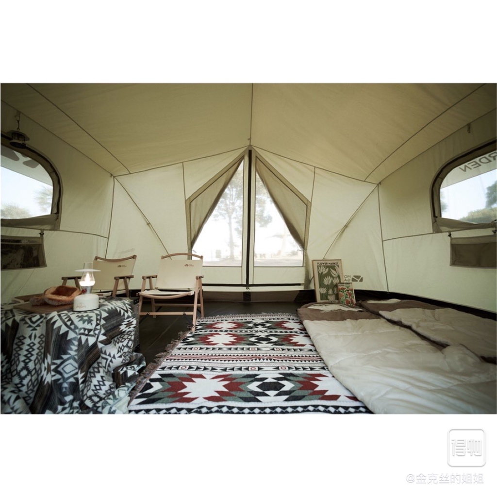Lều cắm trại du lịch dã ngoại 6 -8 người cao cấp mobi garden ledsun
