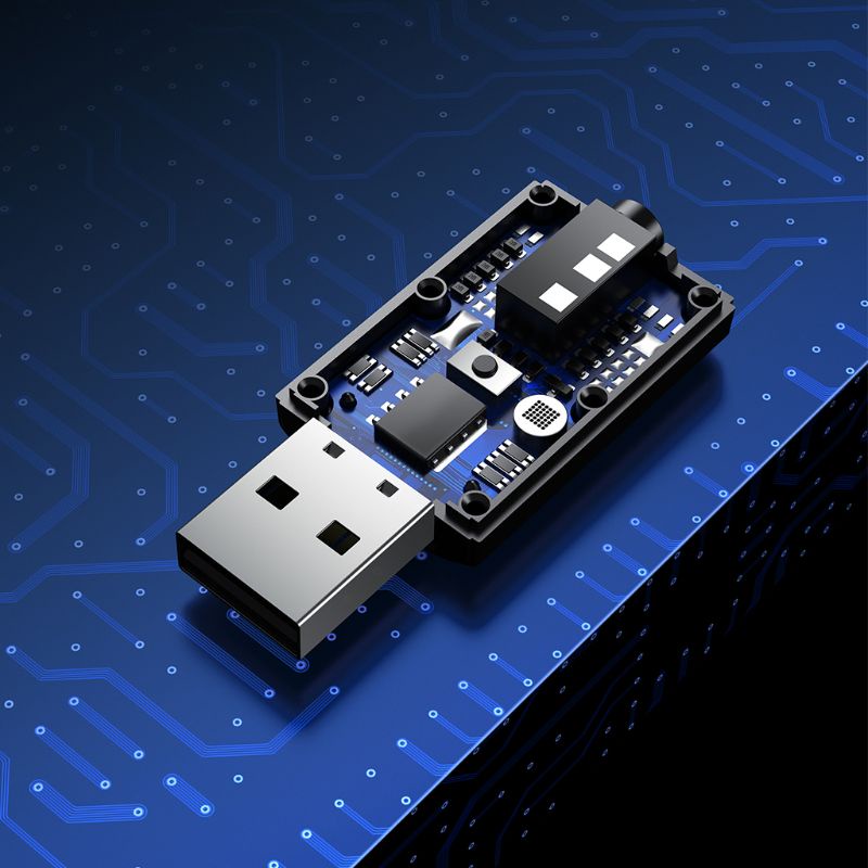 Bộ ChuyểN ĐổI Bluetooth 5.0 Không Dây Mini 2 Trong 1 3.5mm Cho Xe Hơi