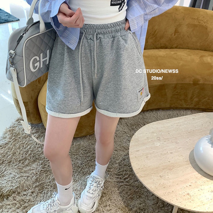 Quần Short Thể Thao Ống Rộng Thiết Kế Mới Kiểu Dáng Đơn Giản Năng Động Thời Trang Mùa Hè Dành Cho Nữ