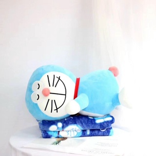 🌻GẤU BÔNG KÈM MỀN DORAEMON 🎀
