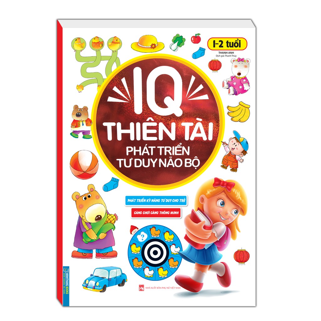 Sách - Combo IQ Thiên tài phát triển tư duy não bộ 6 cuốn(bìa mềm)