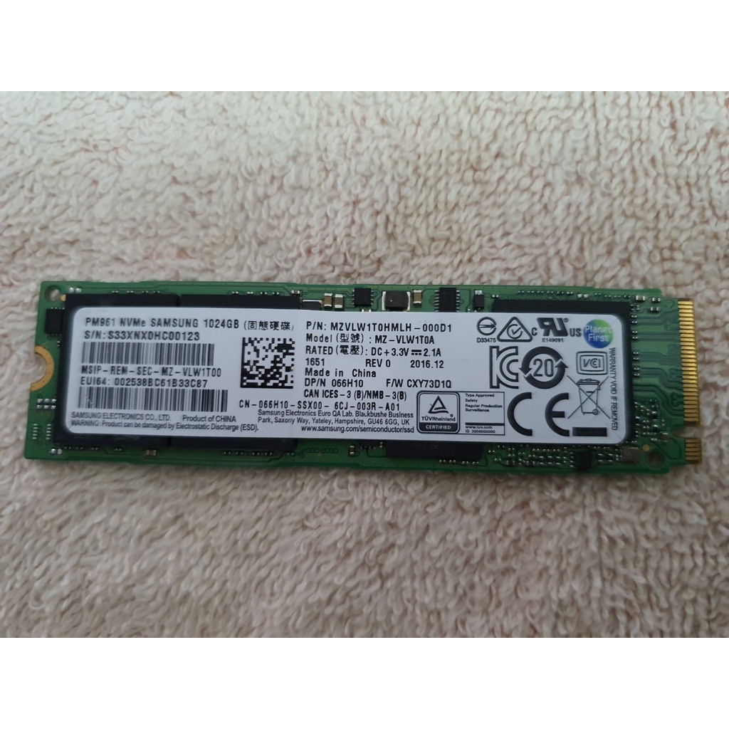 Ổ cứng laptop 1TB NVME SSD M.2 2280 Samsung dùng cho laptop khe M2, cài win nhanh, lưu dữ liệu an toàn