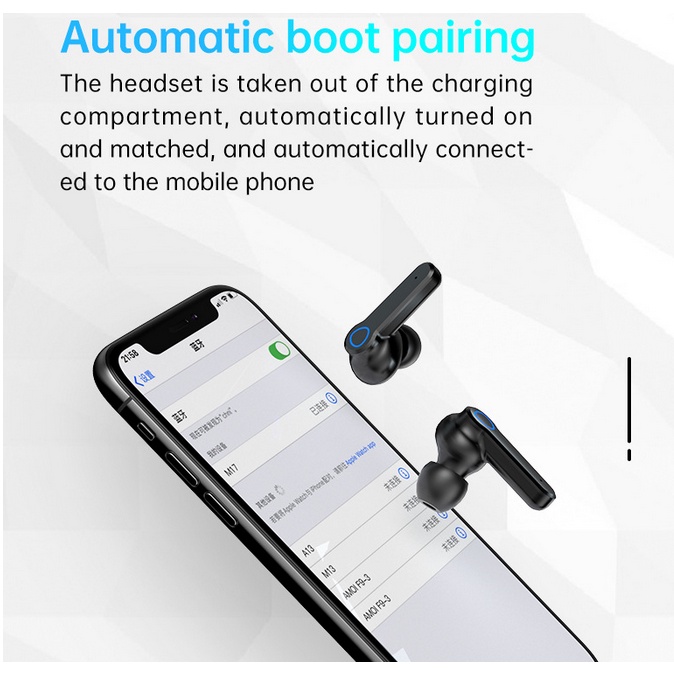 Tai Nghe Bluetooth Không Dây M19 TWS Dùng Để Chơi Game