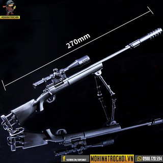 Mô Hình Phụ Kiện Game PUBG - M24 27cm (tháo nắp)