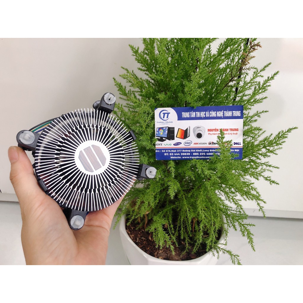 Quạt Tản Nhiệt Fan intel 1155/ 775 Dày (Hộp Tím i5)