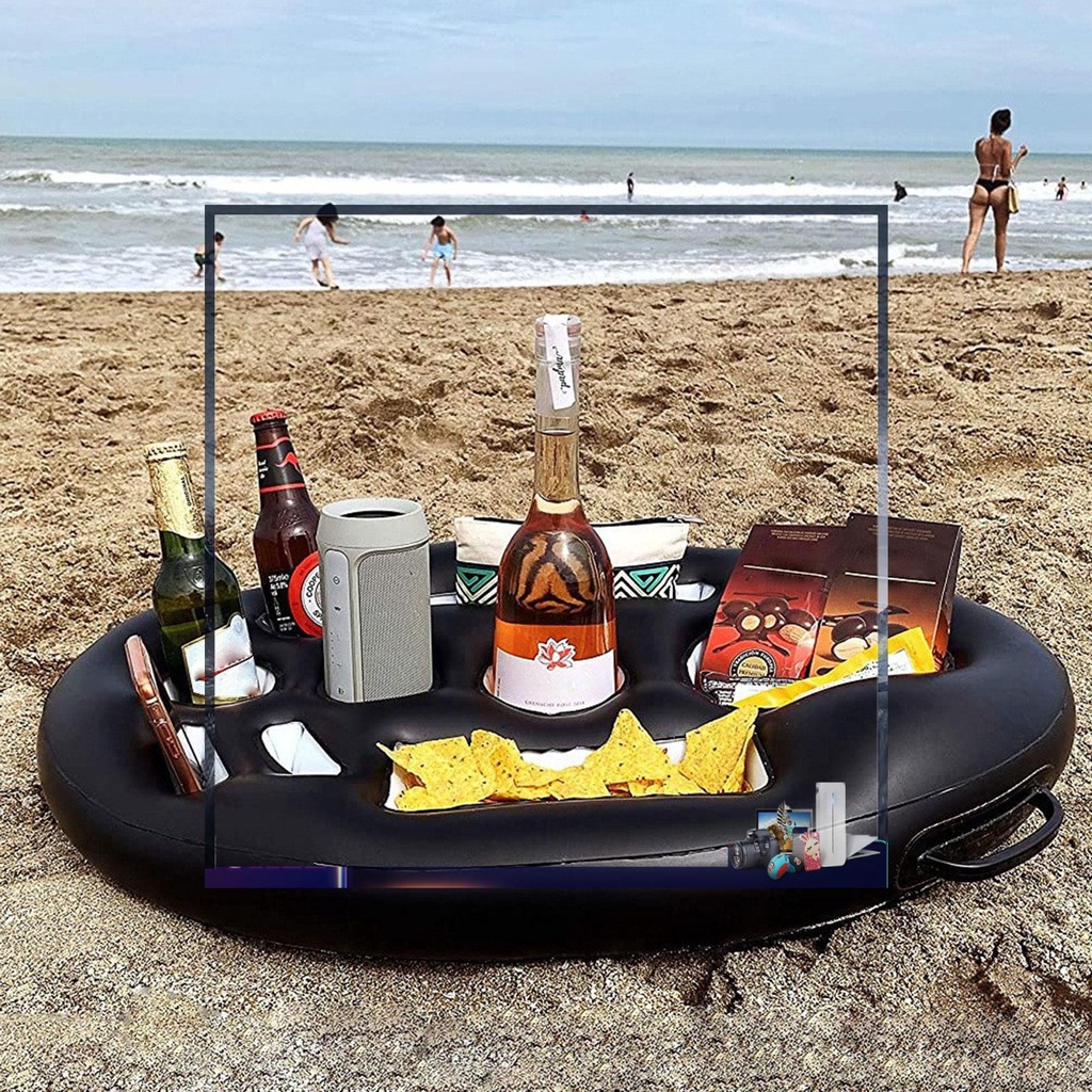 Khay Đựng Đồ Uống Nổi Trên Mặt Nước Cho Bữa Tiệc Hồ Bơi