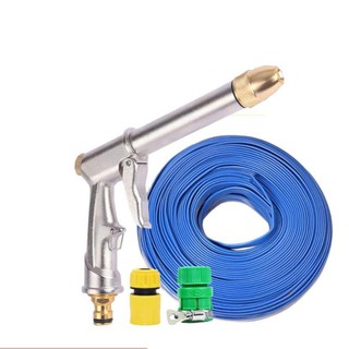 Bộ vòi phun nước rửa xe tưới cây tăng áp 206810 thông minh đầu đồng