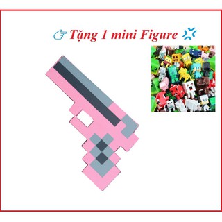 Đồ chơi súng lục hồng Minecraft