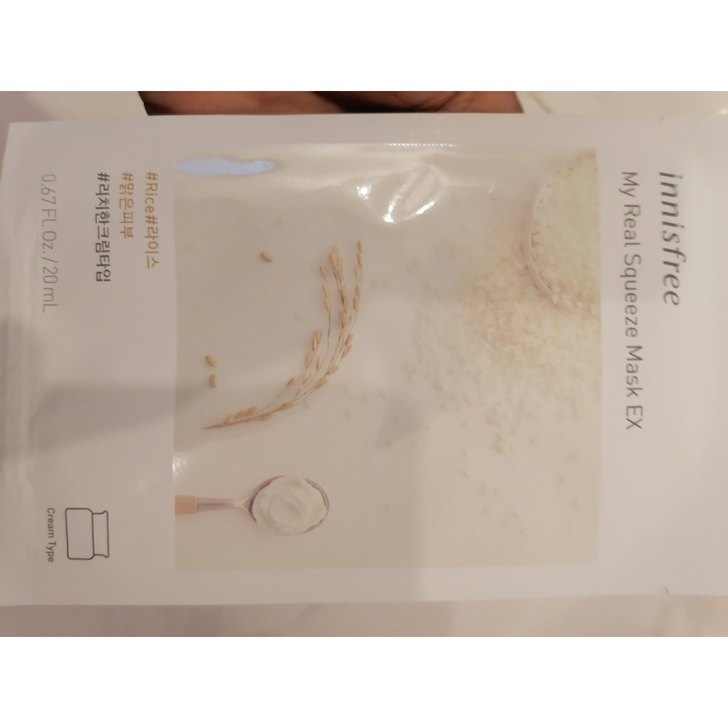 Mặt Nạ Giấy – Innisfree My Real Squeeze Mask