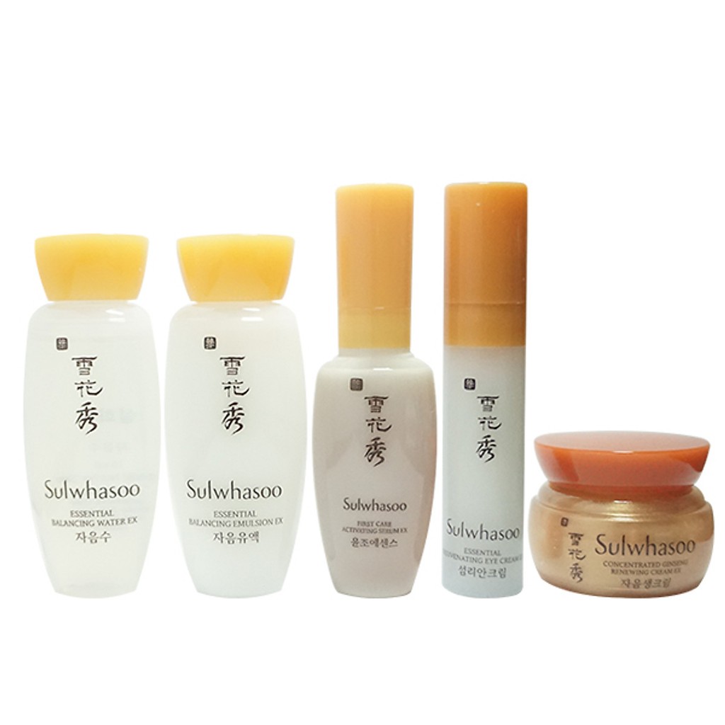 Bộ mỹ phẩm kit dưỡng cơ bản Sulwhasoo 5 món