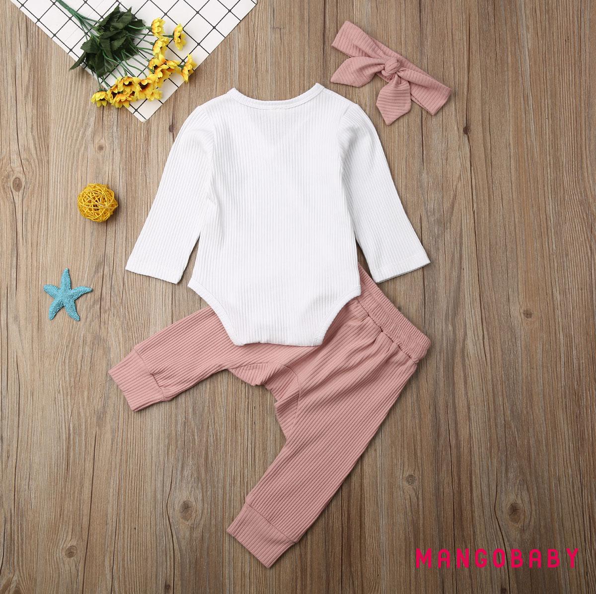 Bộ Áo Liền Quần + Quần Cotton Thời Trang Mùa Thu Cho Bé Trai / Gái