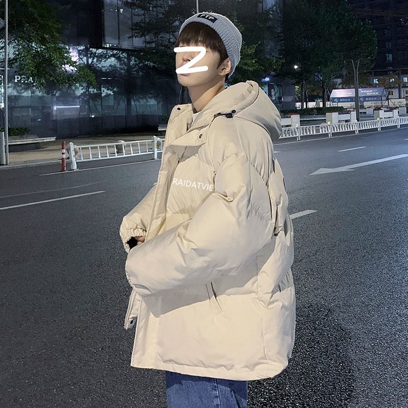 Áo phao nam hàn quốc có mũ ulzzang fom rộng hàng cao cấp