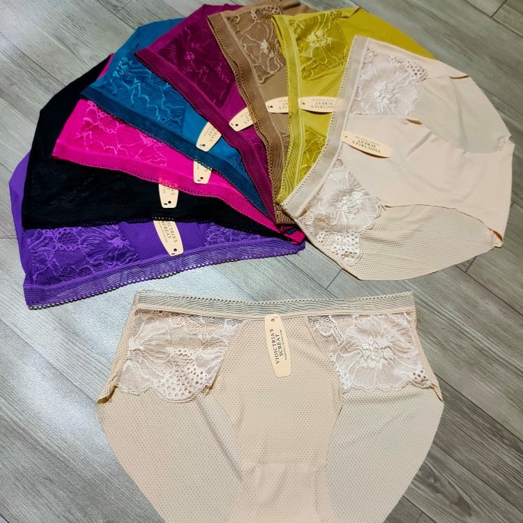 Quần Lót Nữ/Quần Lót Ren/Quần Lót Su Thông Hơi Pha Ren Thoáng Mát | BigBuy360 - bigbuy360.vn
