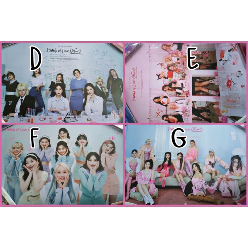 Tổng hợp POSTER TWICE OFF