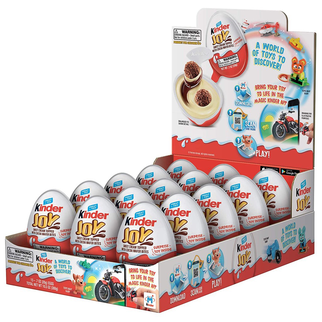 Trứng Socola Kinder Joy 20gr