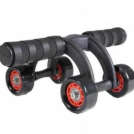 CON LĂN TẬP BỤNG 4 BÁNH (AB ROLLER AND PUSH UP BAR)