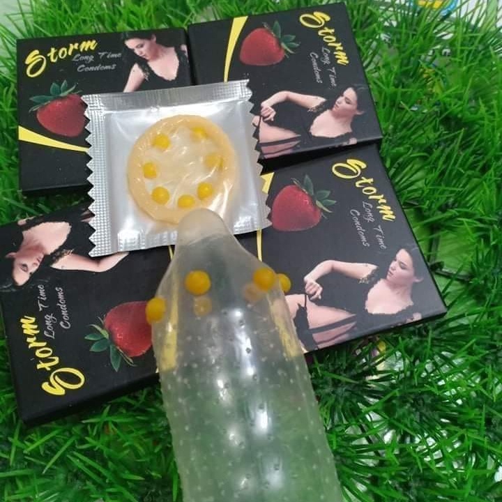 Bao Cao Su Gai 7 Bi Lớn STORM Kích Thích Điểm G, Tăng Khoái Cảm  - Cho Nàng Chạm Đỉnh Nhanh Chóng