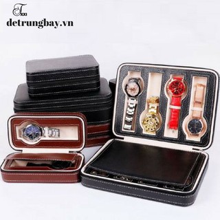 Hộp Đựng Đồng Hồ Du Lịch Nhiều Ngăn