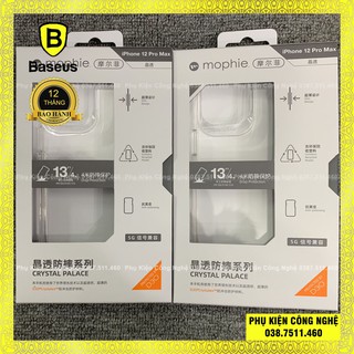 Ốp lưng iphone 12/ 12 Pro/ 12 ProMax chống sốc không ố màu chính hãng Mophie