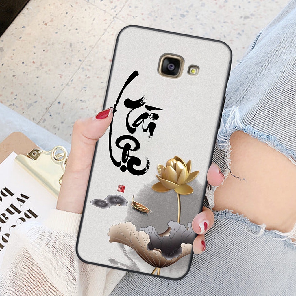 Ốp lưng Samsung Galaxy A9 PRO in hình chữ tài chữ lộc, Cha Mẹ, bình an SIÊU ĐẸP