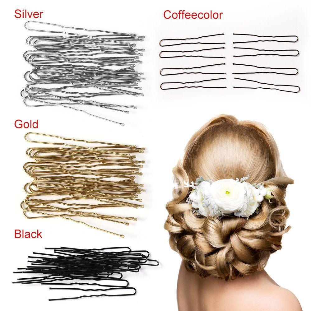 Set 20 Kẹp Tóc Lượn Sóng Bằng Hợp Kim