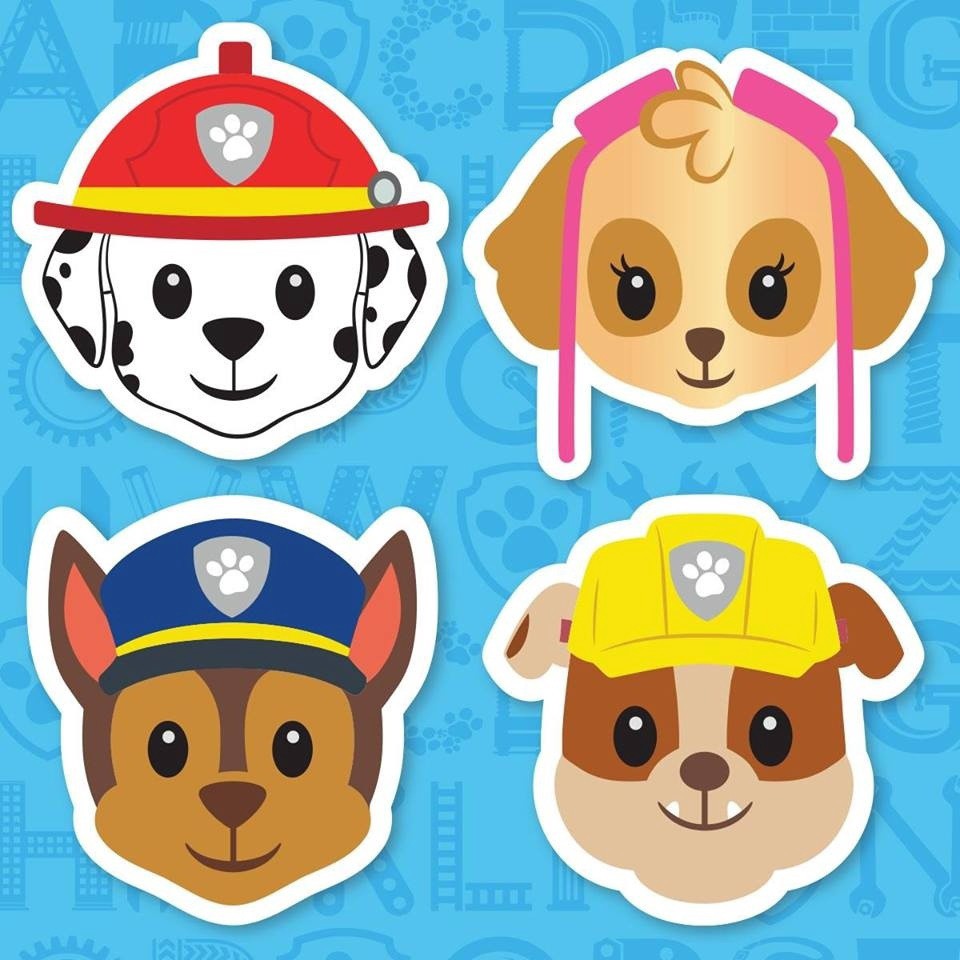 Mũ/Nón Lưỡi Trai In Hình Paw Patrol Những Chú Chó Cứu Hộ Cho Trẻ Em