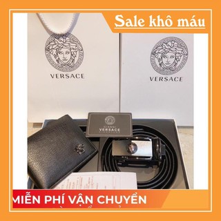 [FREESHIP] Ví Nam,Thắt Lưng Nam,Set Đôi Thắt Lưng Kèm Ví Fullbox