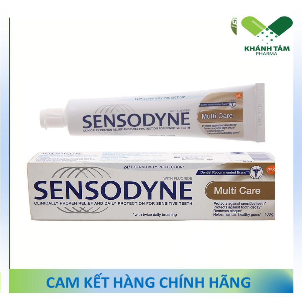 ! Kem đánh răng Sensodyne Multi Care 100g