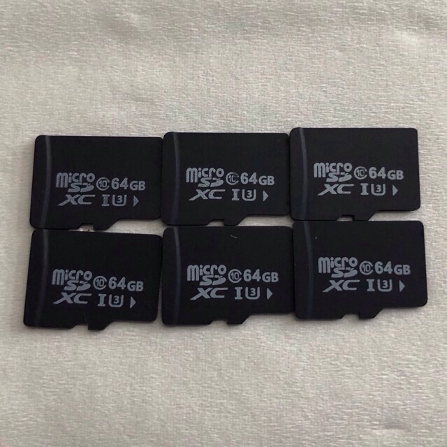 Combo 10 thẻ nhớ Micro SDXC 64G tốc độ 100Mb/s