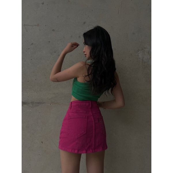 Váy Jeans Short Cut Cực Chất