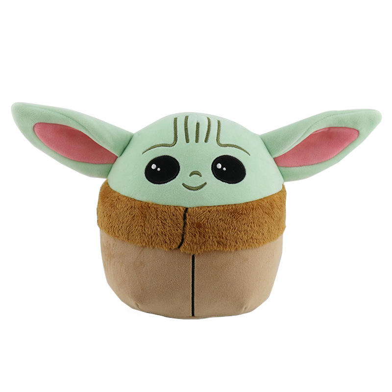 Búp Bê Nhồi Bông Hình Yoda Siêu Mềm Dễ Thương Cho Bé