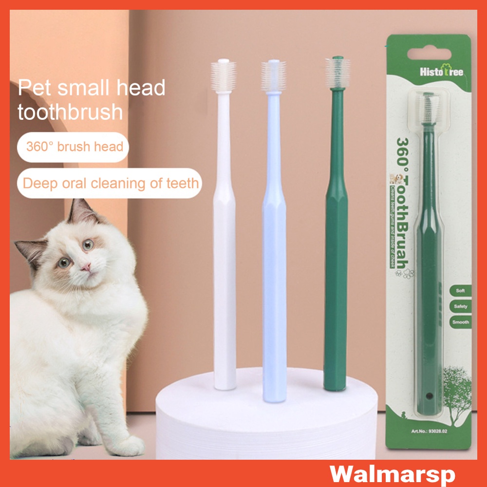 Bàn chải đánh răng 360 độ bằng nhựa tpe mềm cho thú cưng