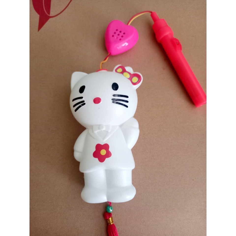 Lồng đèn trung thu hoạt hình có đèn và nhạc cho bé rước đèn