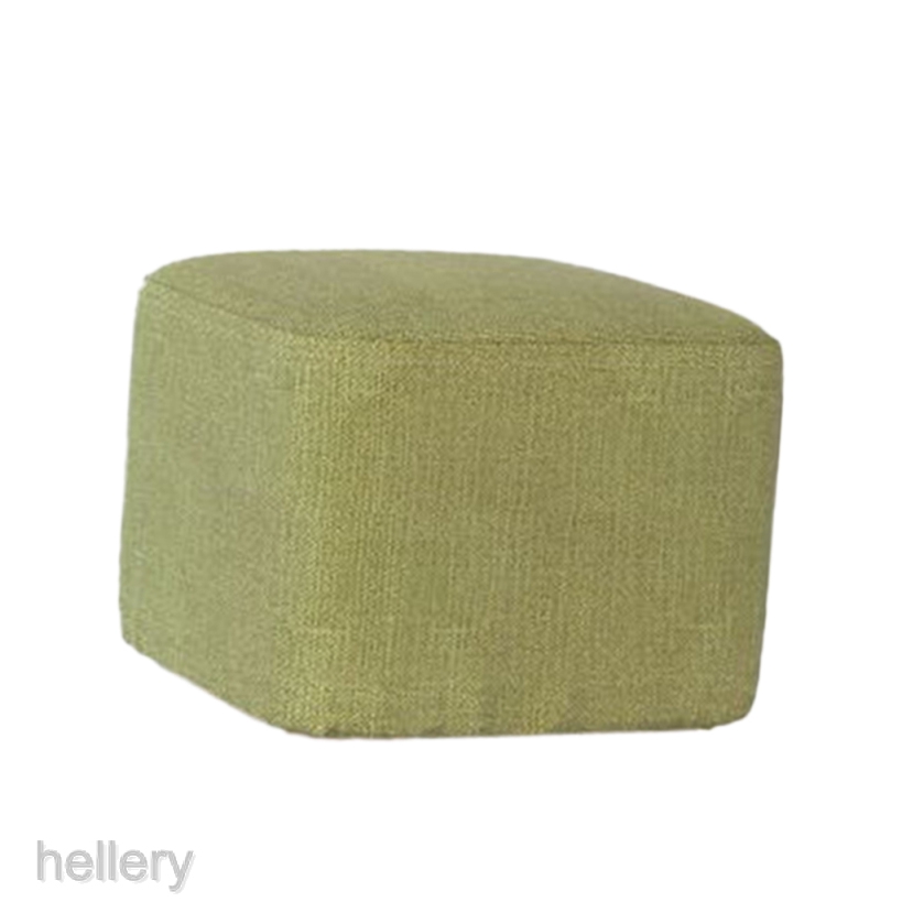 [HELLERY] Footstool ottoman COVER square furniture linen cotton stool cushion decor