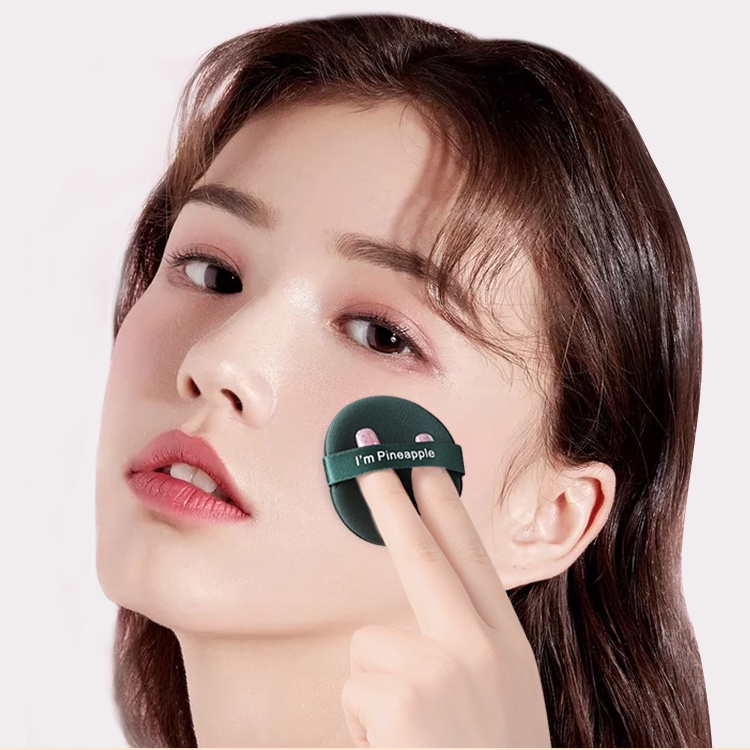 [Hàng mới về] Miếng mút trang điểm tán kem hình tròn siêu mềm mại dùng được cả dạng khô và ướt
