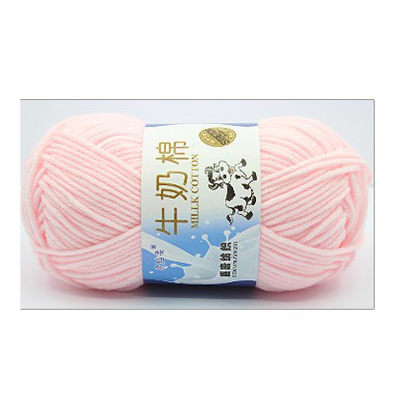 Cuộn Len Sợi Cotton 5ply 50g Dùng Để Đan Len / Đan Áo Quần