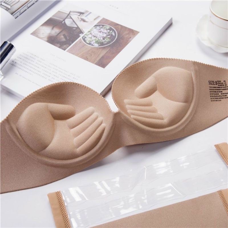 ÁO ĐÚC KHÔNG DÂY ĐỆM BÀN TAY 2218