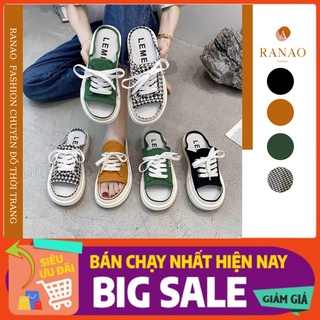 Dép sục thể thao nữ dây buộc nhiều màu