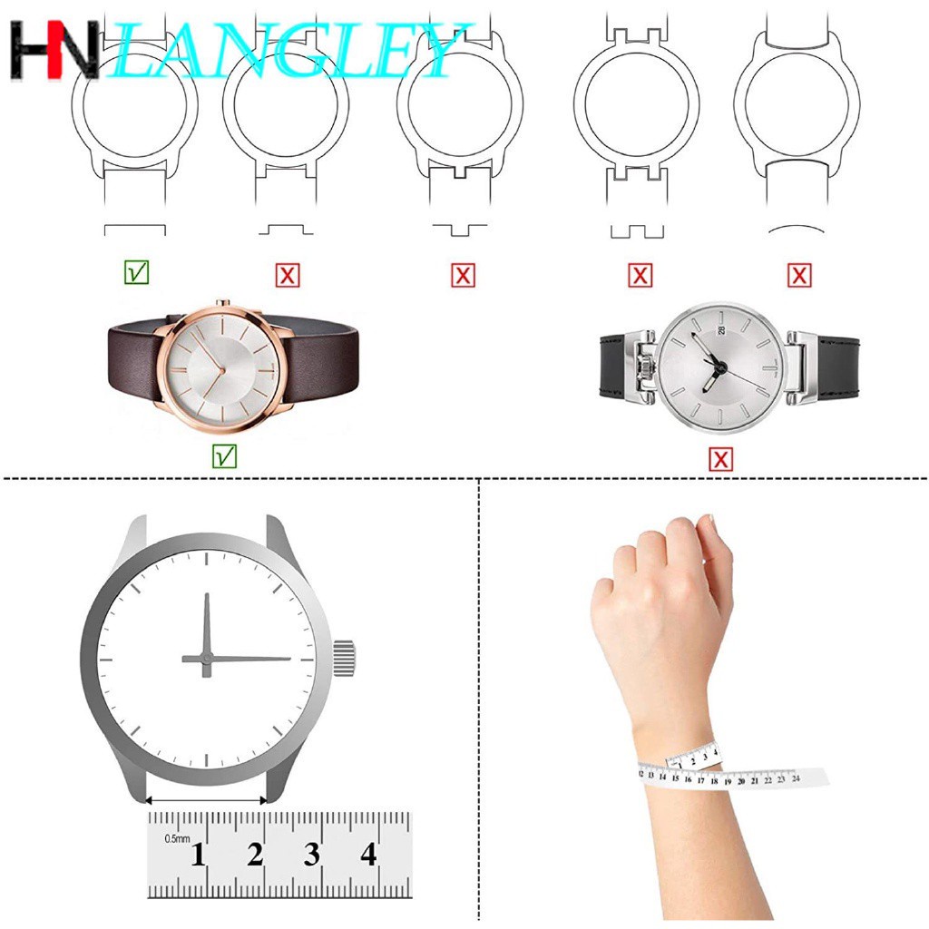 Vòng Đeo Tay Tháo Gỡ Nhanh Bằng Thép Không Gỉ 14mm / 16mm / 18mm / 19mm / 20mm / 22mm / 24mm