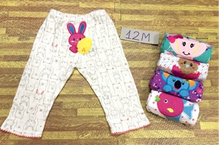 Set 5 Quần dài mông thú Carter bé gái
