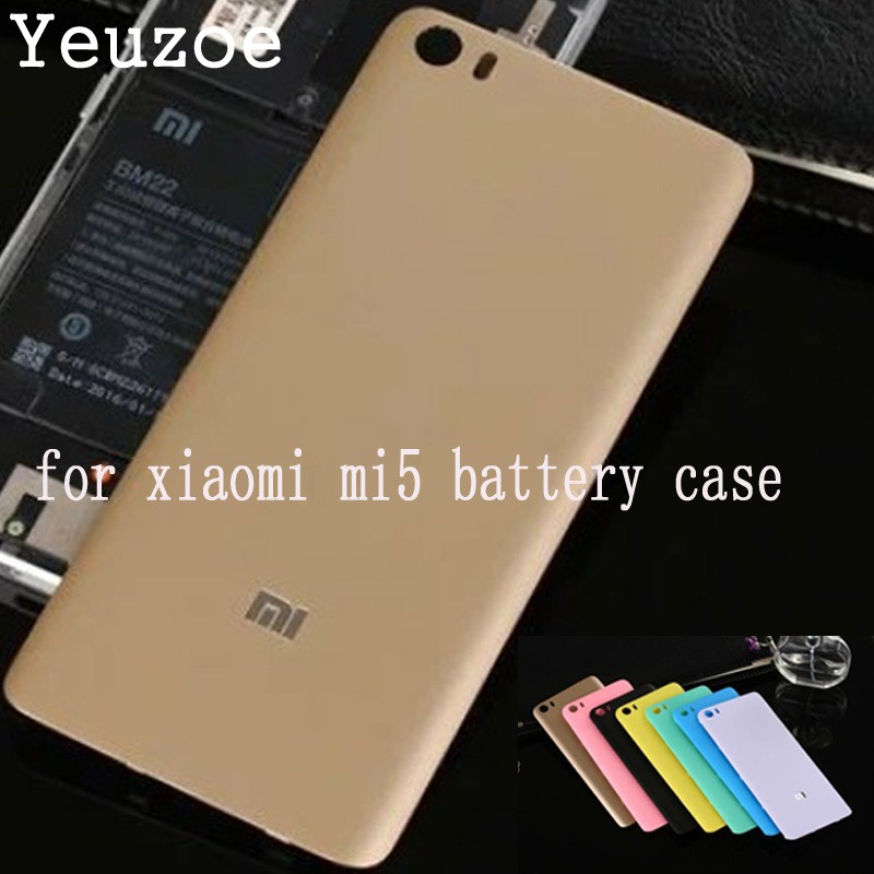 Mặt Lưng Điện Thoại Bằng Nhựa Thay Thế Chuyên Dụng Cho Xiaomi Mi5 Mi 5