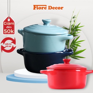 Bát ăn dặm cho bé bằng gốm sứ khuôn ramekin làm bánh flan, pudding Fiore